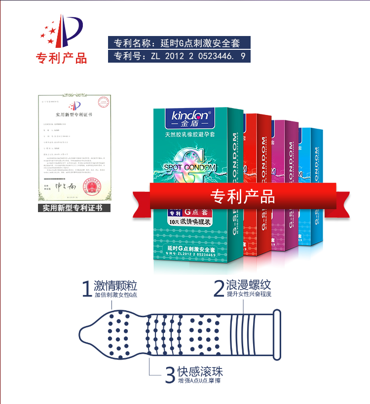 10S金盾G爽延時快感避孕套