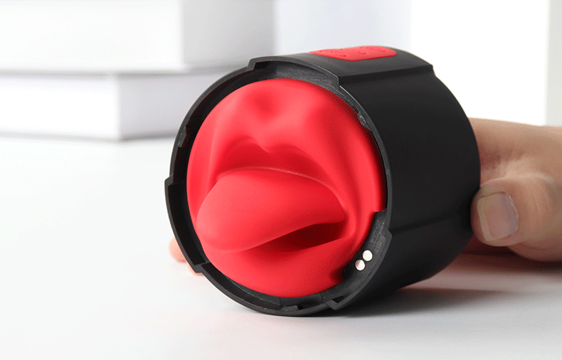 夢佳人唇語舌舔飛機杯