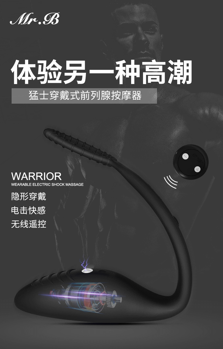M19猛士穿戴式前列腺按摩器