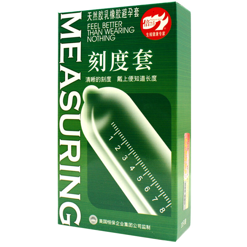 倍力樂刻度大號套形形色色避孕套