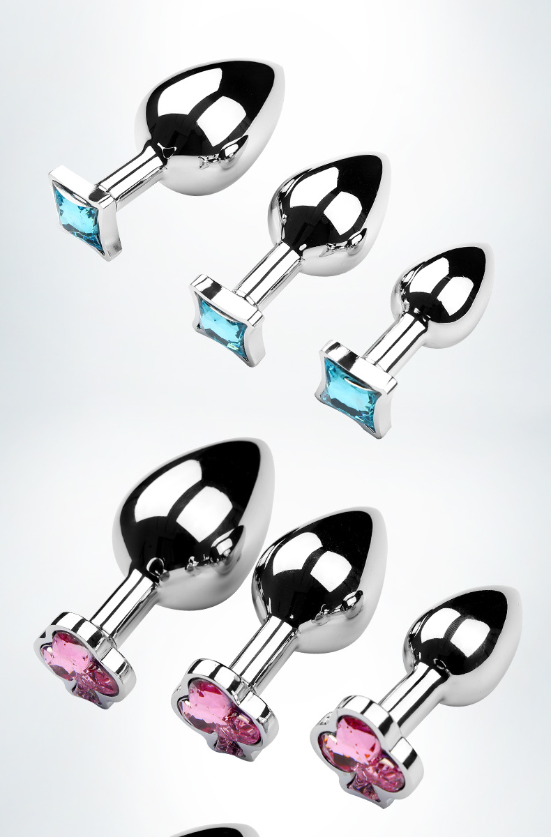 趣愛閣-批發(fā)成人用品用品肛塞狼牌4合1撲克套裝金屬肛塞