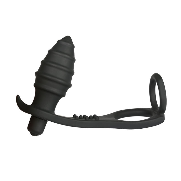 趣愛(ài)閣-廣州成人用品批發(fā):肛塞狼牌單頻鎖緊震動(dòng)器B款肛塞