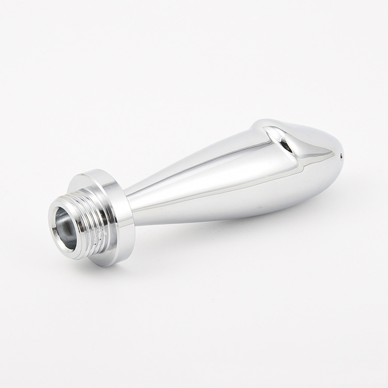 趣愛閣-女士情趣用品批發(fā)肛塞：狼牌飛機(jī)頭金屬?zèng)_洗器肛塞