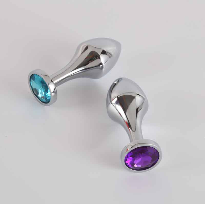 趣愛閣-情趣用品貨源大型批發(fā)肛塞：狼牌加長中號金屬肛塞