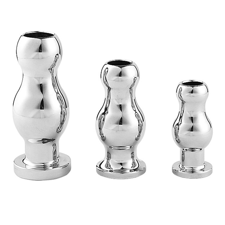 趣愛閣-成人用品批發肛塞：狼牌金屬中空肛塞