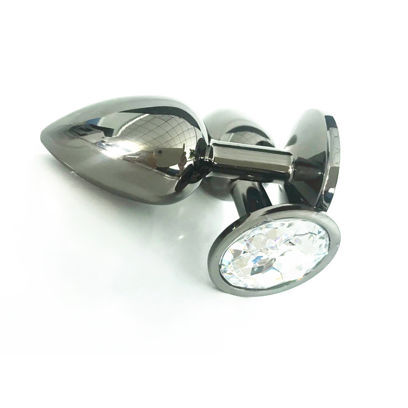 趣愛閣-成人用品一手貨源一件代發肛塞：狼牌槍色圓形金屬肛塞