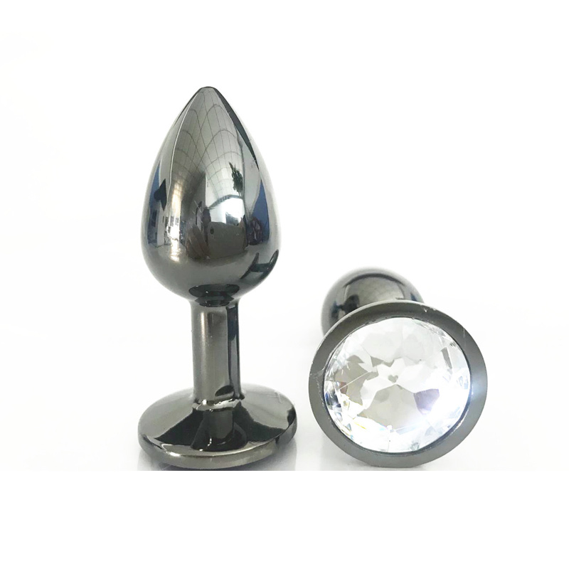 趣愛閣-成人用品一手貨源一件代發肛塞：狼牌槍色圓形金屬肛塞