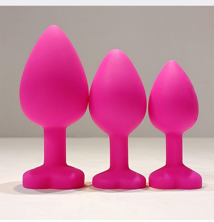 趣愛閣-批發(fā)夫妻用品肛塞：狼牌心型硅膠肛塞