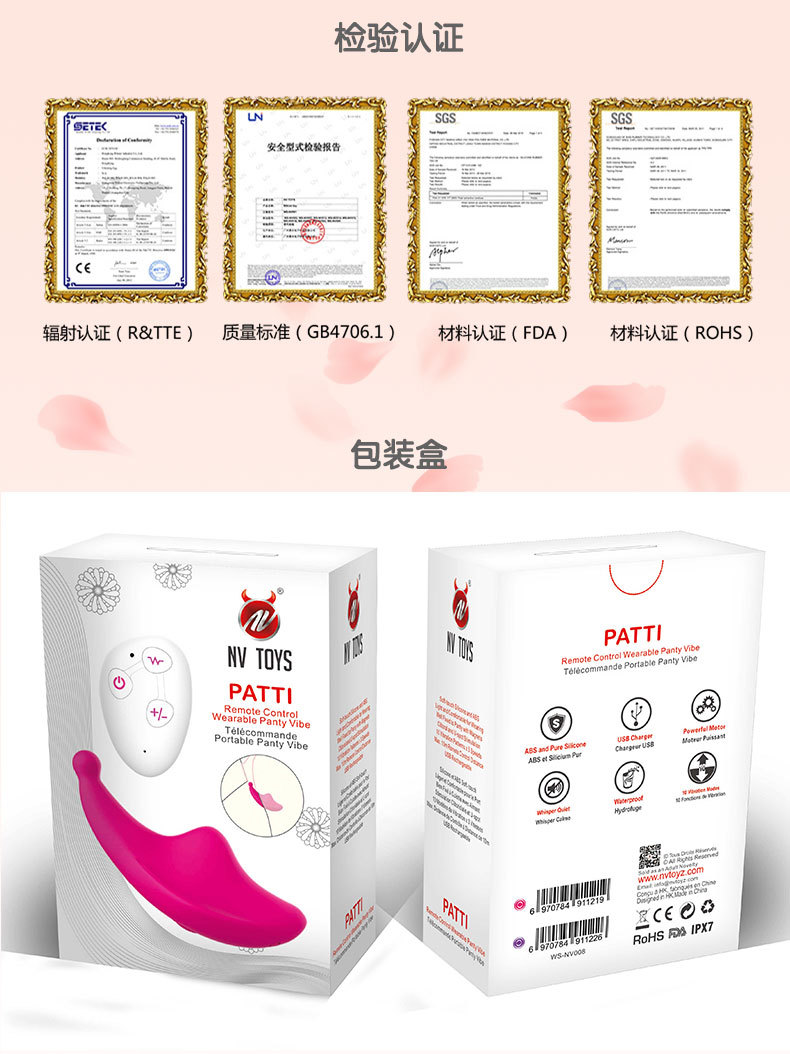 趣愛閣-成人用品進貨批發網震動棒：景興安芮WS-NV008佩蒂震動棒