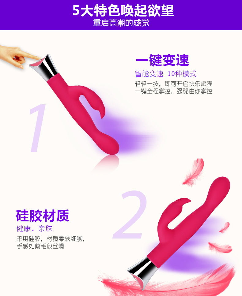 趣愛閣-成人用品進(jìn)貨批發(fā)市場震動棒：景興安芮WS-NV014B諾蒂震動棒