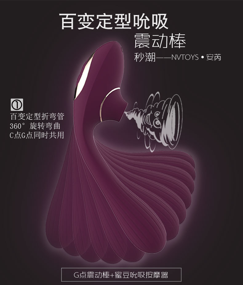 趣愛閣-批發夫妻用品震動棒：景興安芮WS-NV017蒂娜震動棒