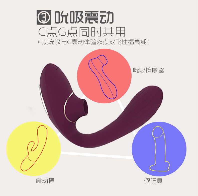 趣愛閣-批發夫妻用品震動棒：景興安芮WS-NV017蒂娜震動棒