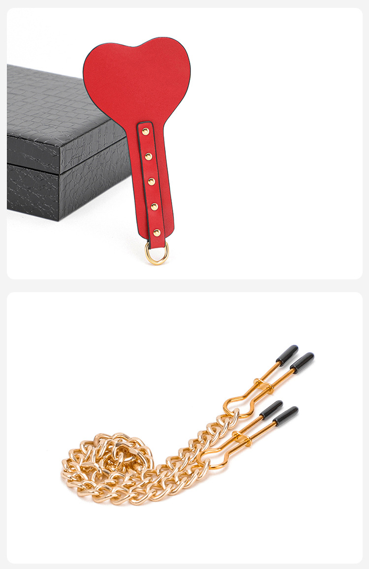 趣愛閣-成人用品批發貨源SM用品：黑狼SM8件套(高檔禮盒)SM用品