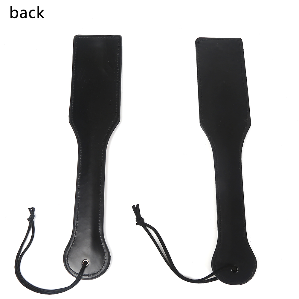 趣愛閣-成人用品批發進貨在哪里SM用品：黑浪鉆石紋皮革拍子SM用品