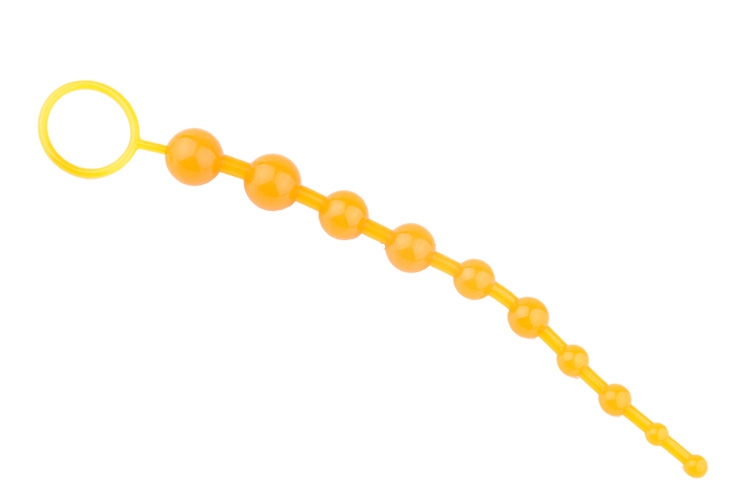 趣愛(ài)閣-成人保健品批發(fā)一手貨源SM用品：10珠后庭拉珠肛塞SM用品