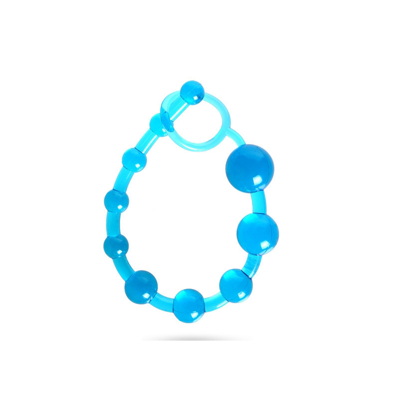 趣愛(ài)閣-成人保健品批發(fā)一手貨源SM用品：10珠后庭拉珠肛塞SM用品