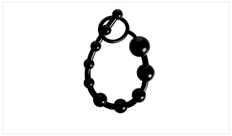 趣愛(ài)閣-成人保健品批發(fā)一手貨源SM用品：10珠后庭拉珠肛塞SM用品