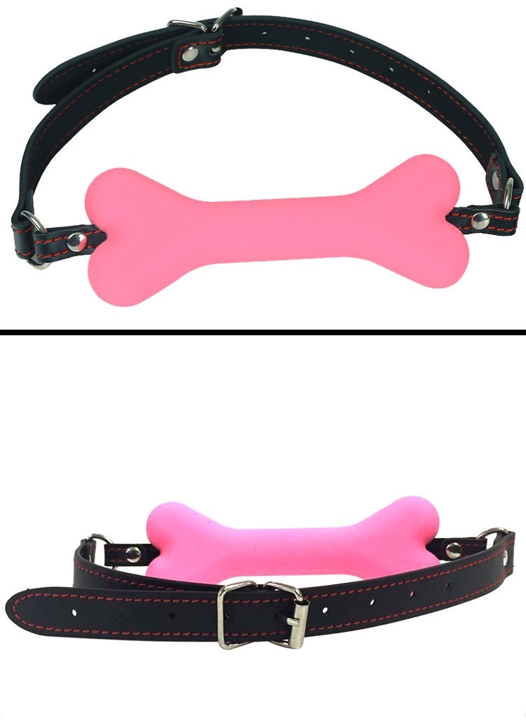 趣愛閣-成人用品店批發SM用品：趣味-狗骨頭行軟口塞SM用品