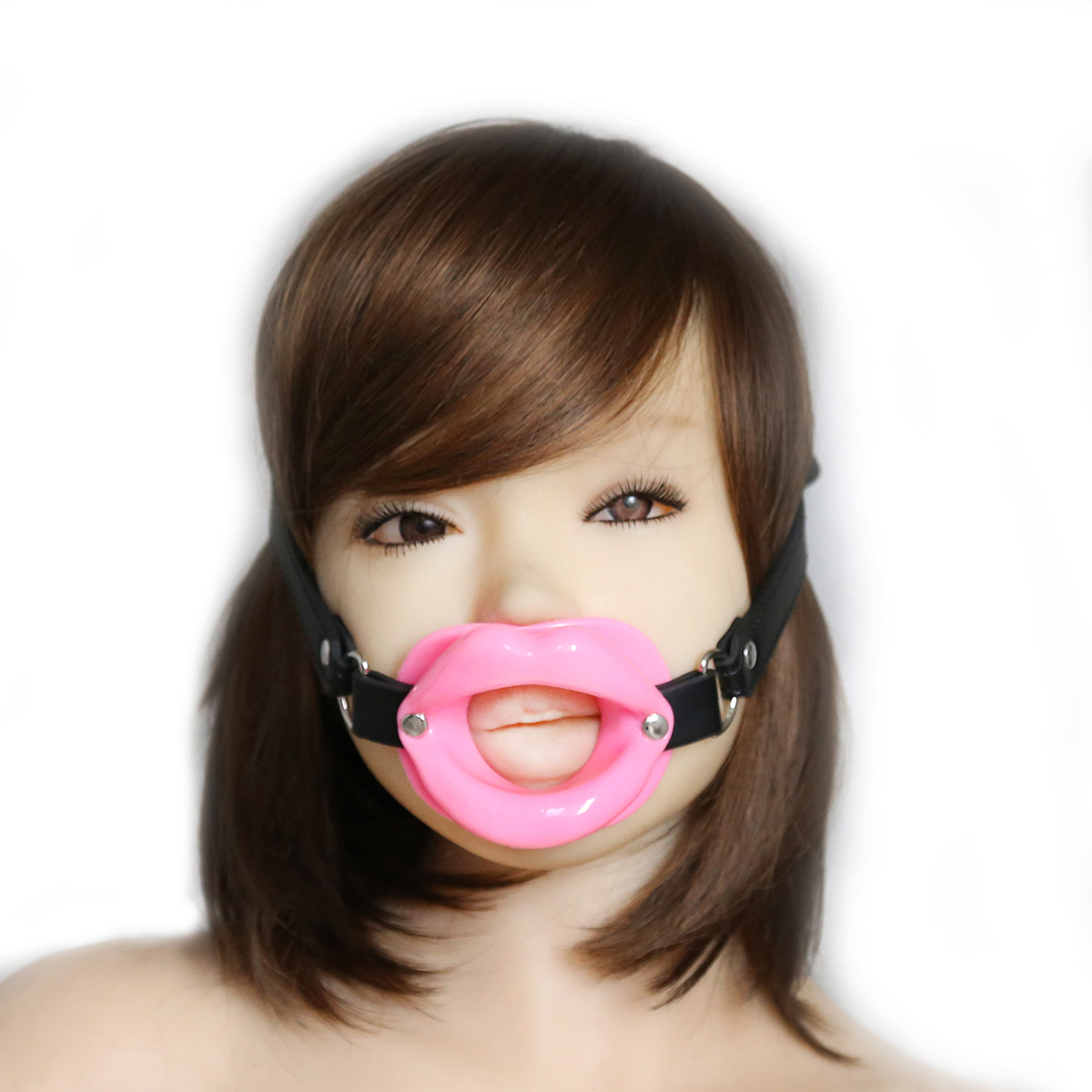 趣愛閣-成人用品貨源批發SM用品：趣味硅膠嘴唇型口塞SM用品