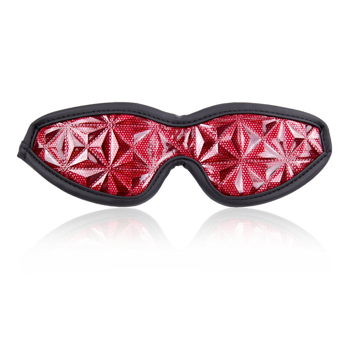 趣愛閣-廣東成人用品批發市場SM用品：趣味鉆石紋眼罩SM用品