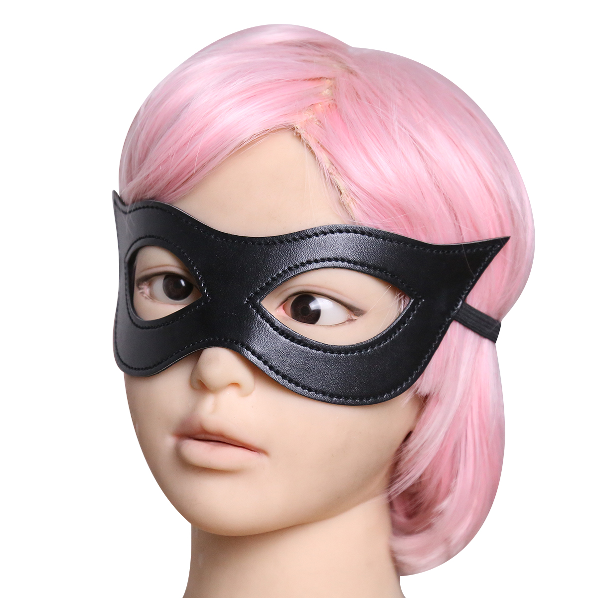 趣愛閣-成人用品批發(fā)貨源SM用品：趣味女神皮革眼罩SM用品