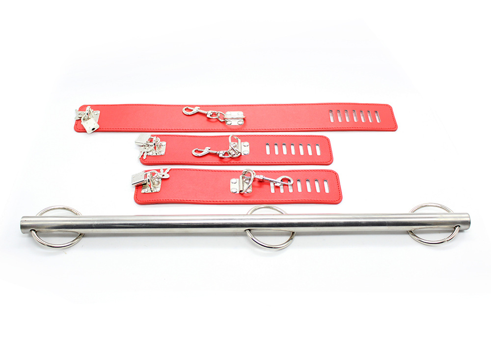 趣愛閣-成人用品進貨批發市場SM用品：趣味手銬頸套鋼管套裝SM用品