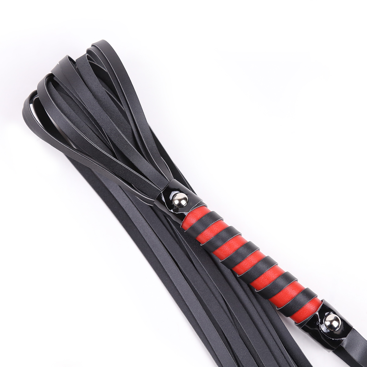 趣愛閣-成人用品廠家直接發(fā)貨一手貨源SM用品：趣味長(zhǎng)款皮革散鞭子SM用品