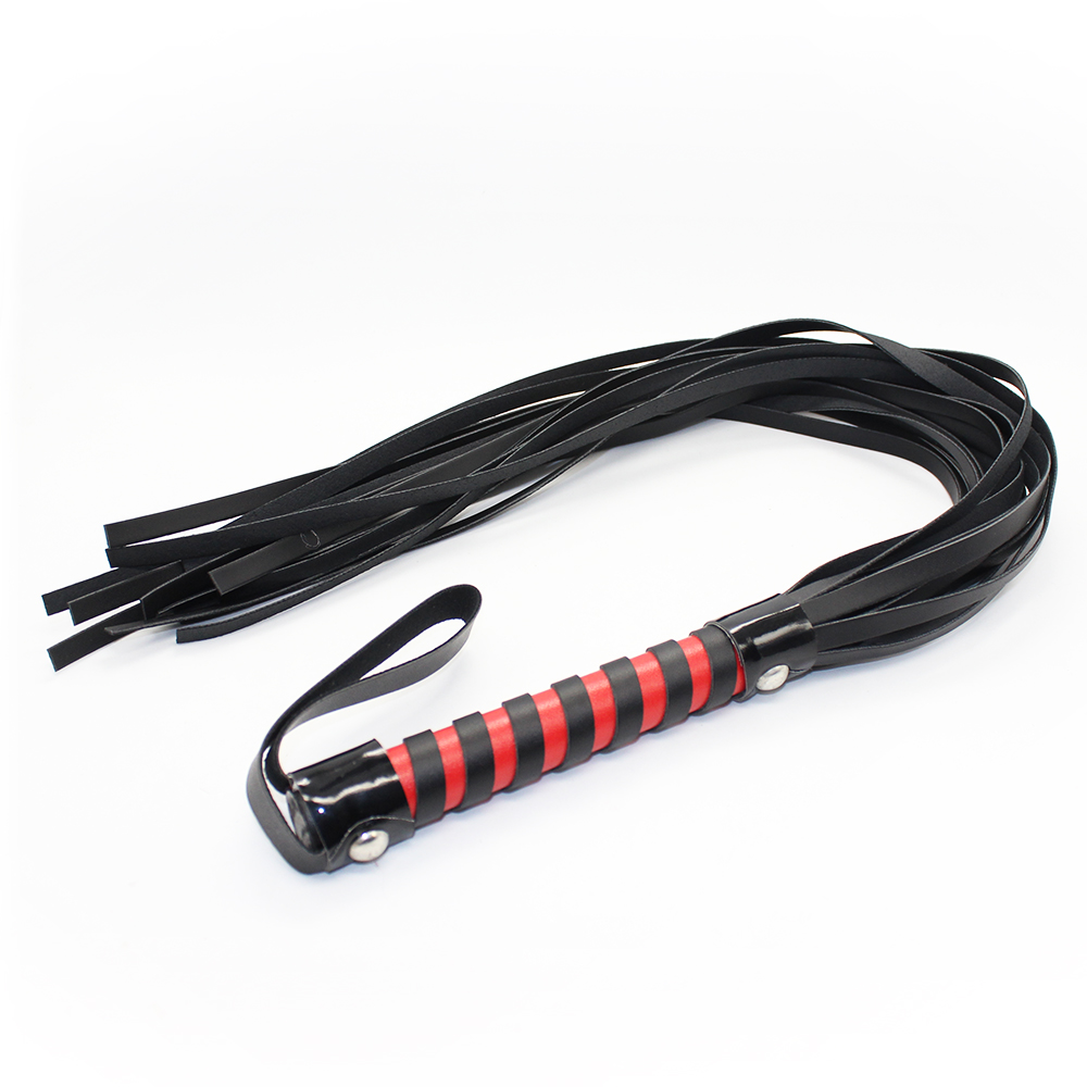 趣愛閣-成人用品廠家直接發(fā)貨一手貨源SM用品：趣味長(zhǎng)款皮革散鞭子SM用品