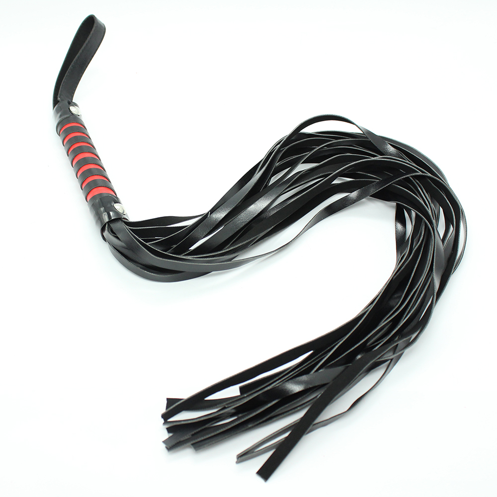 趣愛閣-成人用品廠家直接發(fā)貨一手貨源SM用品：趣味長(zhǎng)款皮革散鞭子SM用品