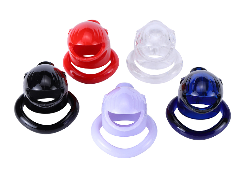 趣愛閣-性用具批發(fā)SM用品：雙冠塑膠貞操鎖SM用品