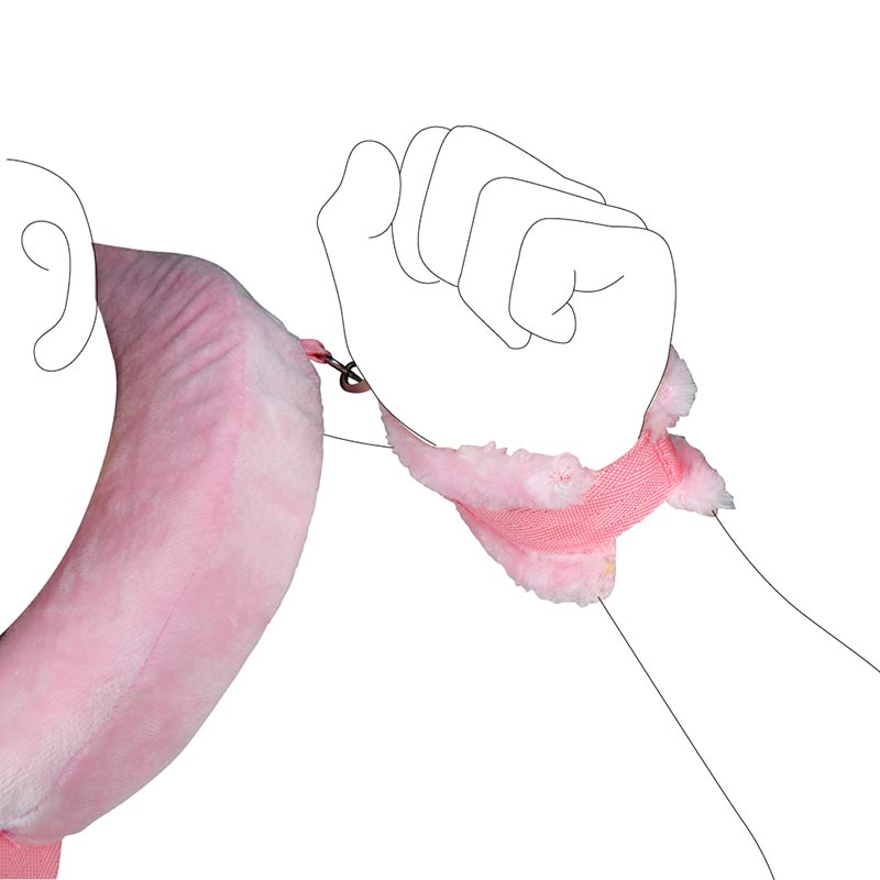 趣愛閣-成人用品批發貨源SM用品：雙冠分腿枕情趣枕頭小號SM用品