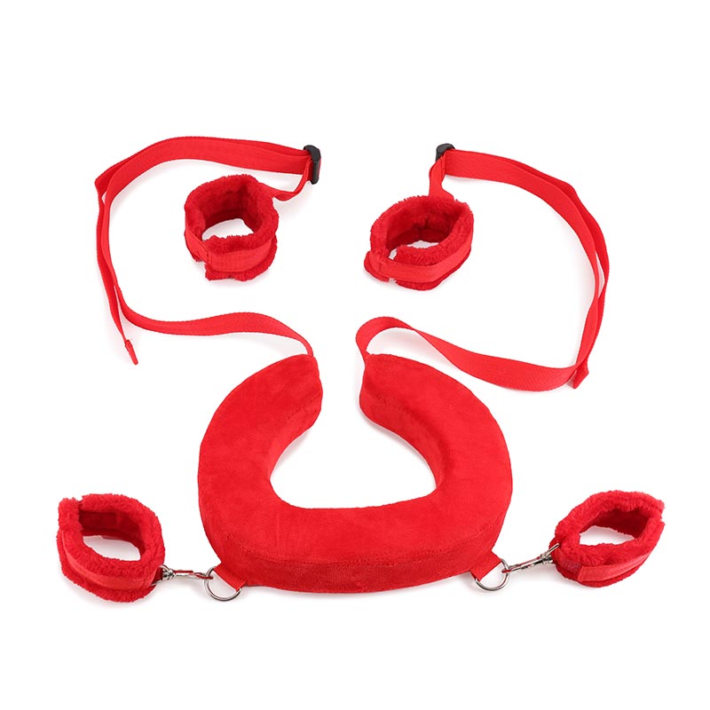 趣愛閣-成人用品批發貨源SM用品：雙冠分腿枕情趣枕頭小號SM用品