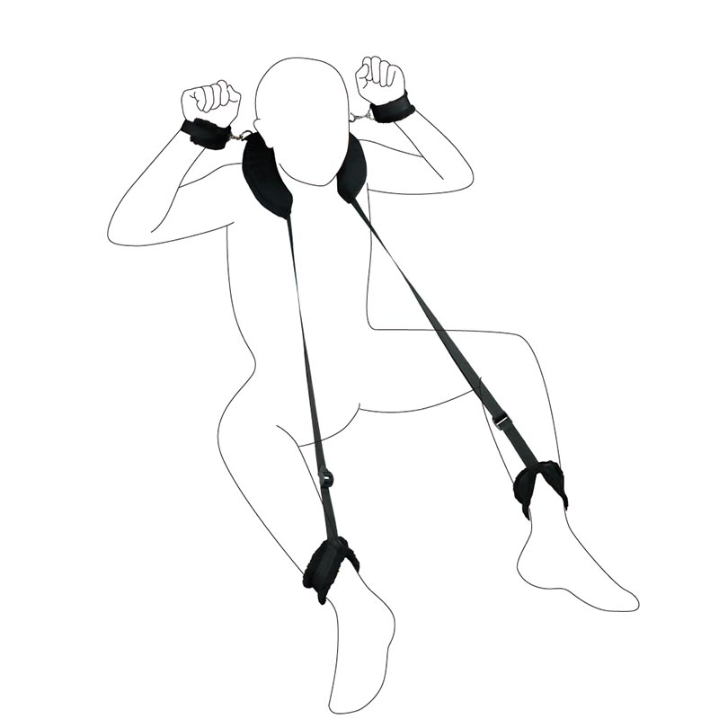 趣愛閣-成人用品批發貨源SM用品：雙冠分腿枕情趣枕頭小號SM用品