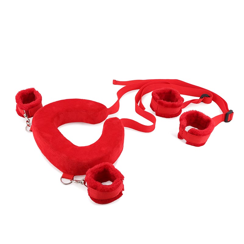 趣愛閣-成人用品批發貨源SM用品：雙冠分腿枕情趣枕頭小號SM用品