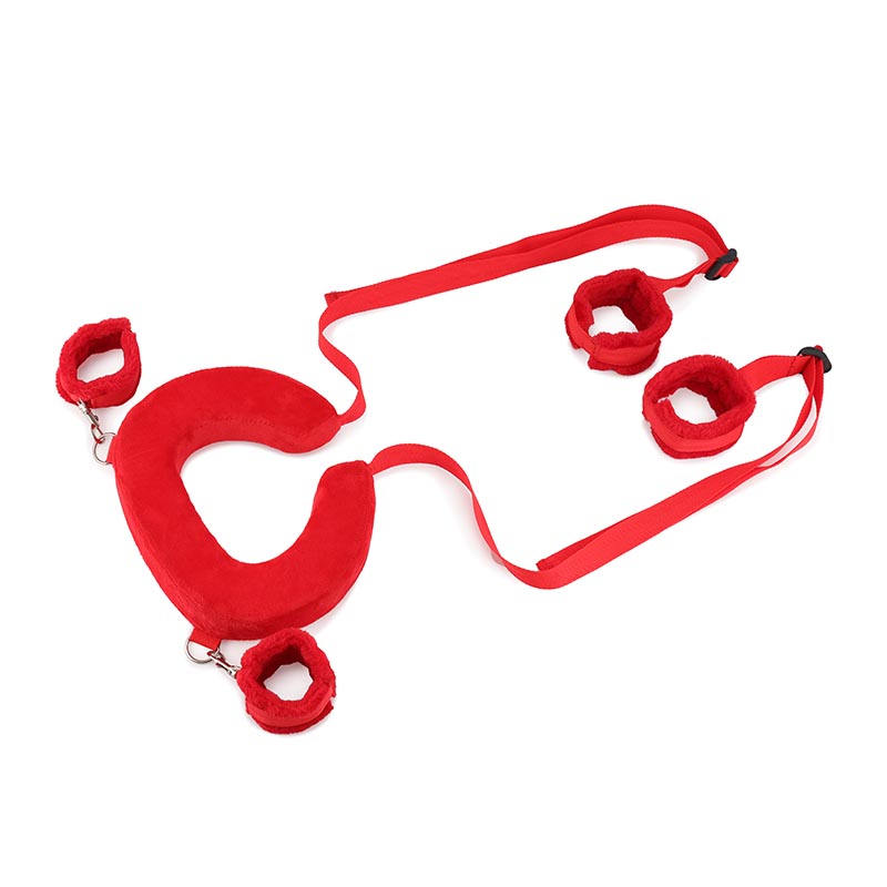 趣愛閣-成人用品批發貨源SM用品：雙冠分腿枕情趣枕頭小號SM用品