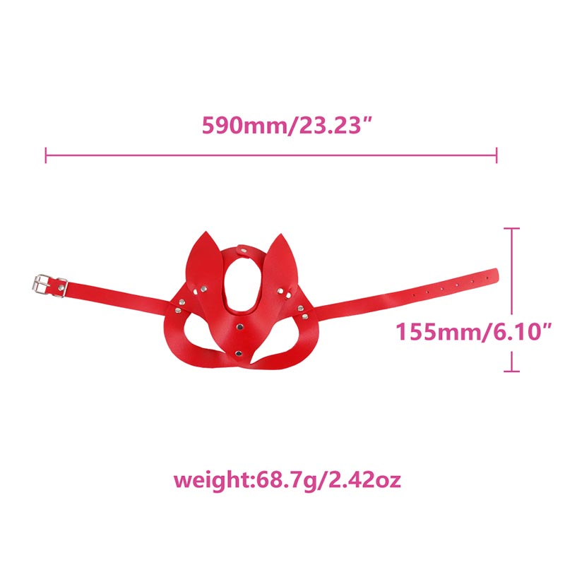 趣愛閣-情趣用品批發(fā)進貨SM用品：雙冠狐貍眼罩SM用品