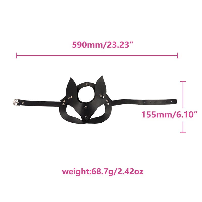 趣愛閣-情趣用品批發(fā)進貨SM用品：雙冠狐貍眼罩SM用品