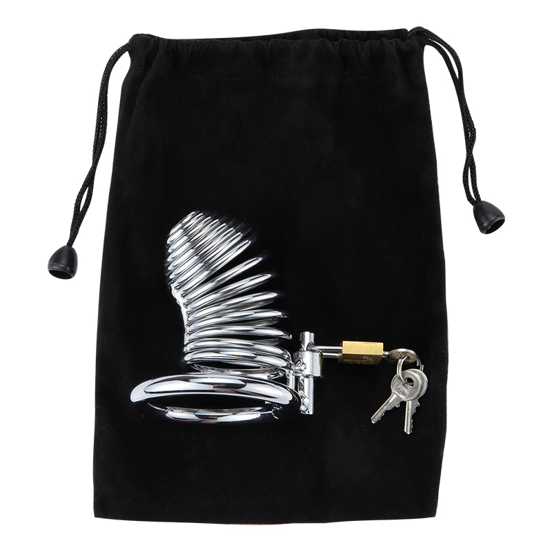 趣愛閣-成人用品批發(fā)市場(chǎng)在哪里SM用品：雙冠金屬貞操鎖SM用品