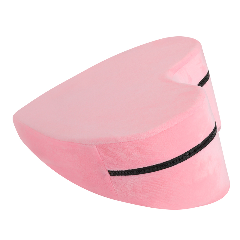 趣愛閣-成人用品批發SM用品：雙冠絨布心形情趣沙發枕SM用品