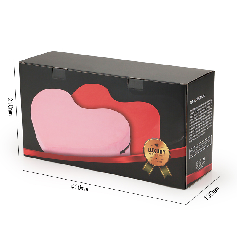 趣愛閣-成人用品批發SM用品：雙冠絨布心形情趣沙發枕SM用品