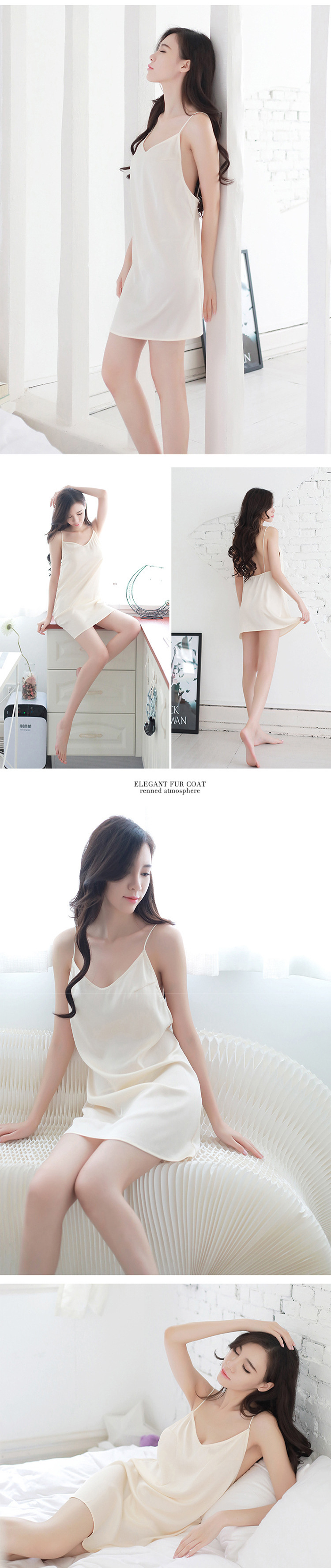 趣愛閣-成人用品情趣內(nèi)衣：香黛兒1161黑色紅色高檔吊帶睡裙情趣內(nèi)衣