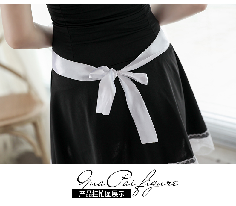 趣愛閣-購買成人用品情趣內衣：香黛兒5051黑白性感女仆居家女傭情趣內衣