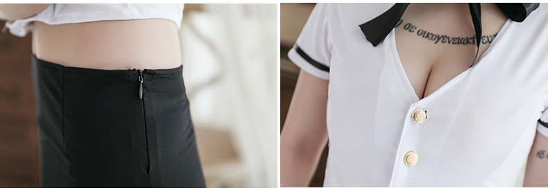 趣愛閣-賣成人用品情趣內(nèi)衣：香黛兒盒裝內(nèi)衣制服7036性感制服空姐裝情趣內(nèi)衣
