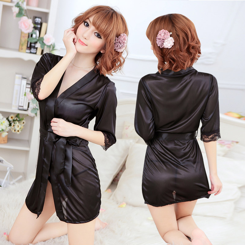 趣愛閣-成人用品批發(fā)情趣內(nèi)衣：香黛兒盒裝內(nèi)衣制服8711黑情趣內(nèi)衣