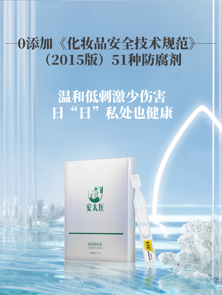 趣愛閣-成人玩具批發人體潤滑液：安太醫玻尿酸次拋潤滑液人體潤滑液