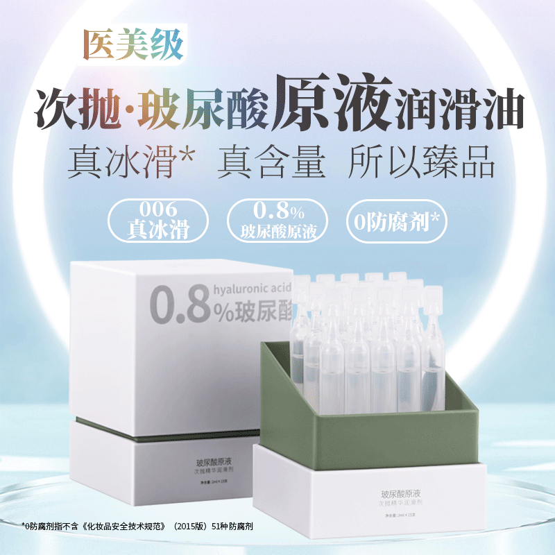 趣愛閣-成人玩具批發人體潤滑液：安太醫玻尿酸次拋潤滑液人體潤滑液