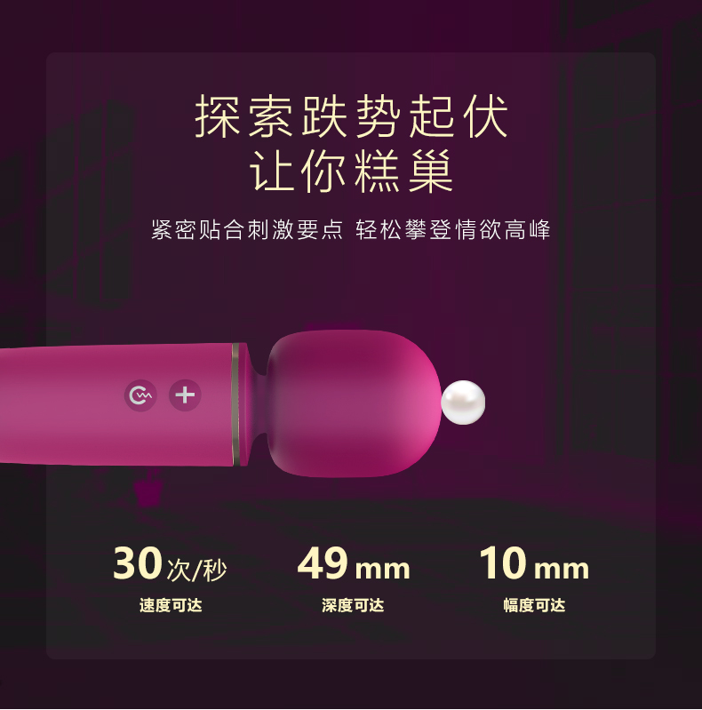 趣愛閣-24小時(shí)無人售貨成人用品店震動(dòng)棒：斯?jié)h德SHD-H002 Walle沃勒震動(dòng)棒