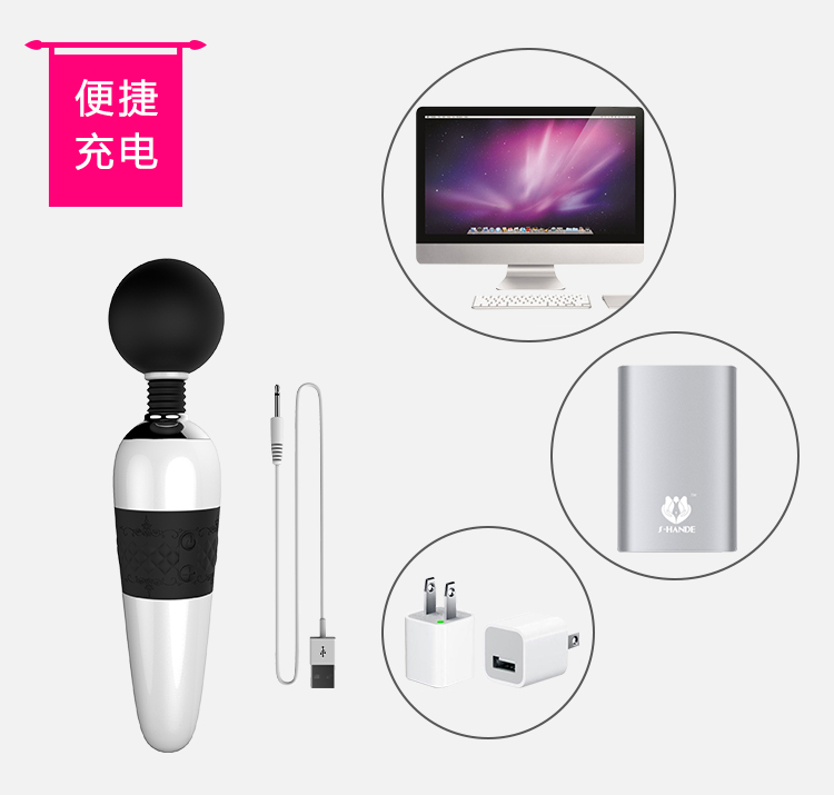 趣愛閣-批發成人用品進貨渠道震動棒：斯漢德SHD-S028震動棒