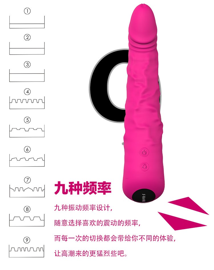 趣愛閣-義烏情趣用品批發貨源震動棒：斯漢德SHD-s037-國王S震動棒