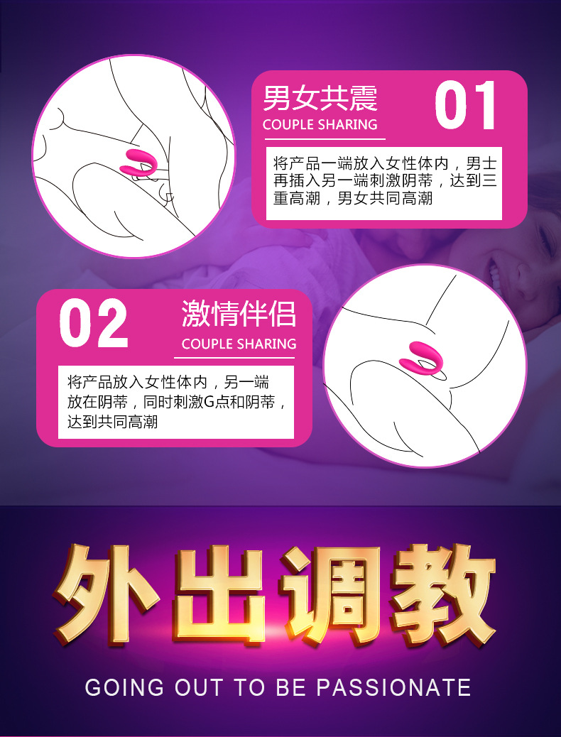 趣愛閣-廣州情趣用品進貨渠道穿戴震動：斯漢德SHD-s058穿戴震動